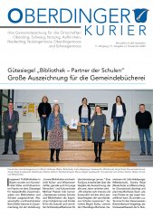 Oberdinger Kurier 06.11.2020